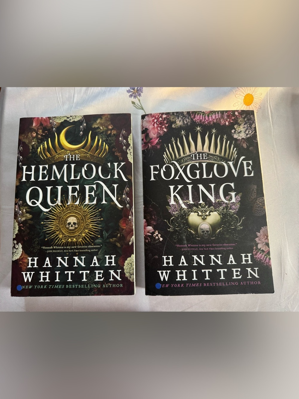 The Foxglove King & The Hemlock Queen Paperback books by Hannah Whitten